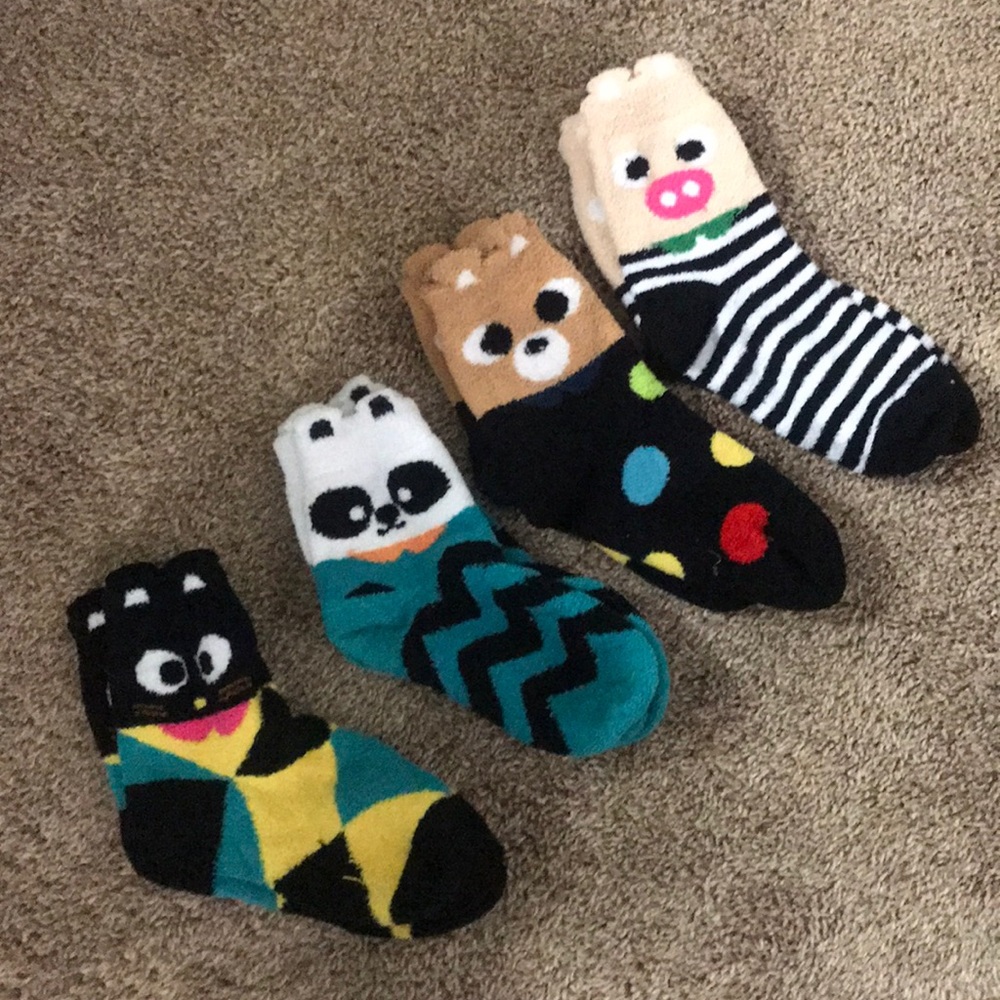 Fuzzy socks